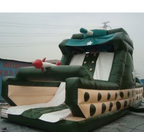 T8-117 Military Style Inflatable Slide