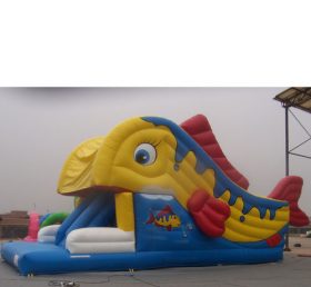 T8-146 Fish Inflatable Slide