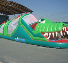 Tunnel1-21 Crocodile Inflatable Tunnel