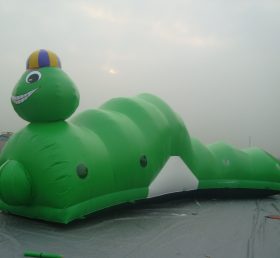 Tunnel1-44 Green Cartoon Inflatable Tunnels