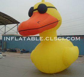 Cartoon1-691 Yellow Duck Inflatable Cart...
