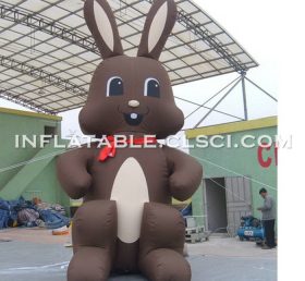 Cartoon1-741 Brown Rabbit Inflatable Car...
