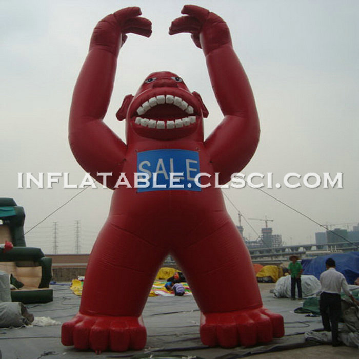 Cartoon1-776 Gorilla KingKong Inflatable Cartoons