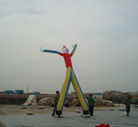 D2-108 double leg infatable sky Air Dancer tube man for outdoor activity