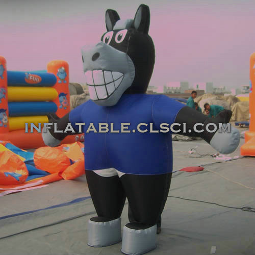 M1-205 Inflatable Moving Cartoon Donkey