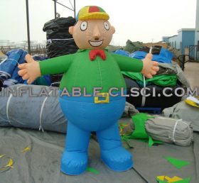 M1-237 Boy Inflatable Moving Cartoon