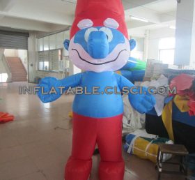 M1-247 The Smurfs inflatable moving cartoon