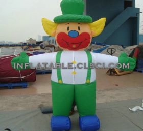 M1-266 Clown Inflatable Moving Cartoon