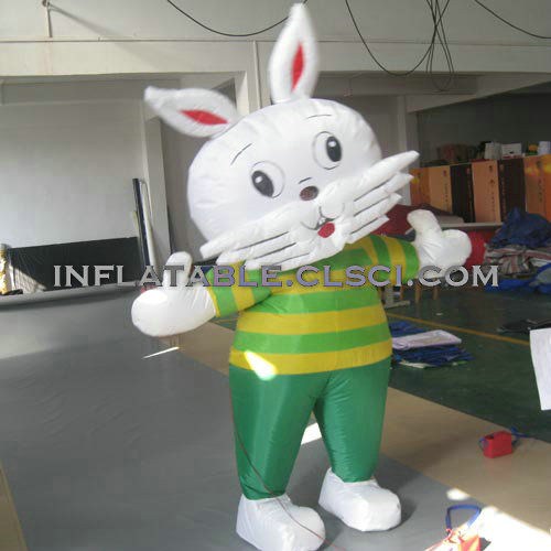 M1-275 Inflatable Moving Cartoon Rabbit