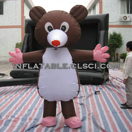 M1-304 Inflatable Moving Cartoon Bear