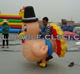 M1-66 inflatable moving cartoon