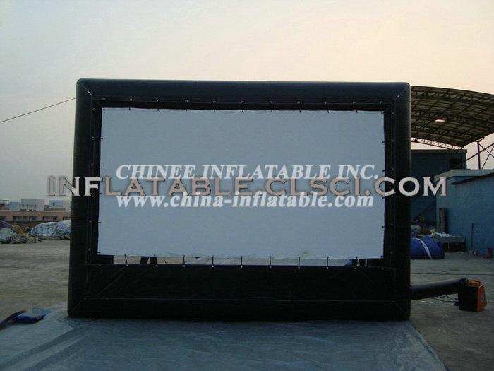 screen1-3 Open Air Cinema inflatable Movie Screen