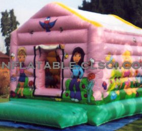 T2-1208 Princess Inflatable Bouncer