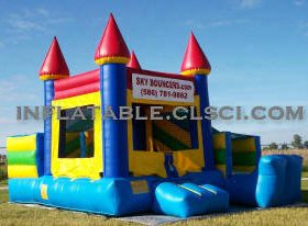 T2-1282 Castle Inflatable Bouncer