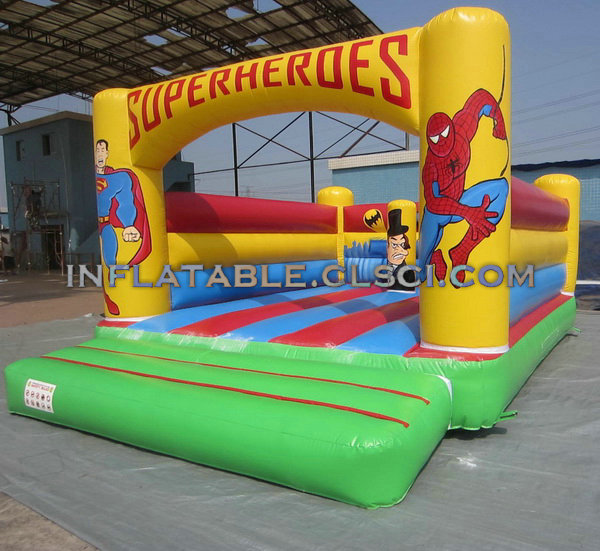 T2-1396 Spider-Man Superhero Inflatable Bouncer