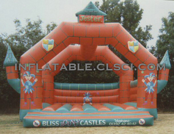 T2-1432 Castle Inflatable Bouncer