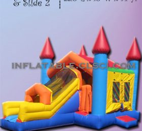 T2-1444 Castle Inflatable Bouncer
