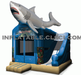 T2-1656 shark Inflatable Bouncer