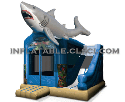T2-1656 shark Inflatable Bouncer