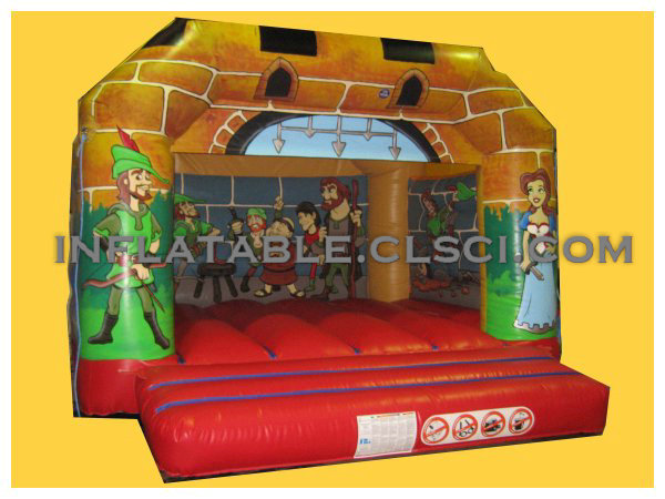 T2-1745 Princess Inflatable Bouncer