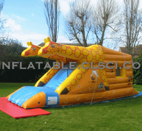 T2-1932 Giraffe Inflatable Bouncer