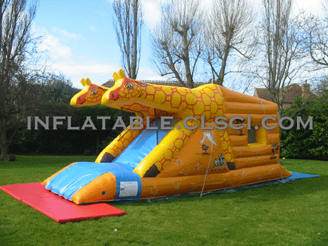 T2-1932 Giraffe Inflatable Bouncer