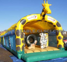 T2-2104 Giraffe Inflatable Bouncer