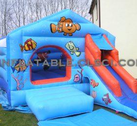 T2-2157 undersea world Inflatable Bouncer