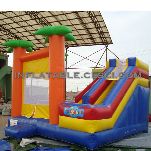 T2-2480 jungle theme Inflatable Bouncers