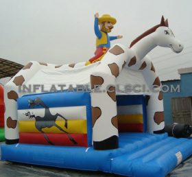 T2-2531 Western Cowboys Inflatable Bouncer