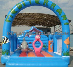 T2-2661 Undersea World Inflatable Bouncers
