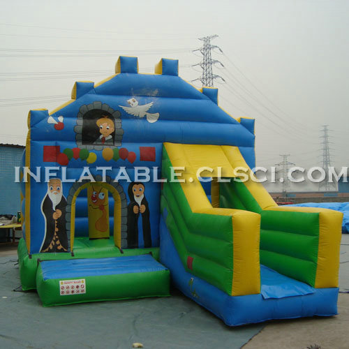 T2-2846 cartoon Inflatable Bouncers