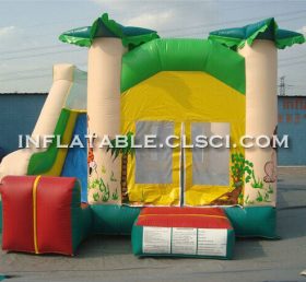 T2-2912 jungle theme Inflatable Bouncer