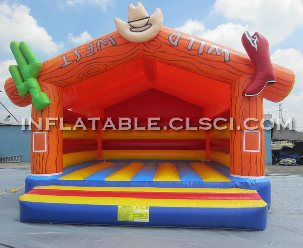 T2-3200 Western Cowboys Inflatable Jumpers