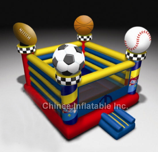 T2-345 Sport Style inflatable bouncer