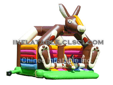 T2-371 Horse inflatable bouncer
