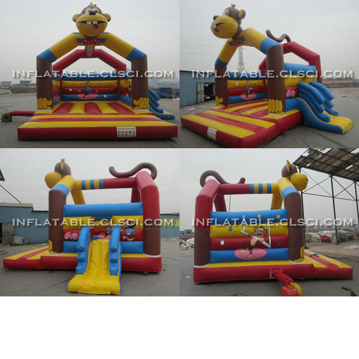 T2-406 Monkey Inflatable Bouncers