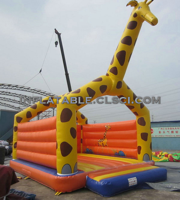 T2-446 Giraffe Inflatable Bouncers