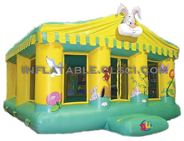 T2-456 rabbit inflatable bouncer