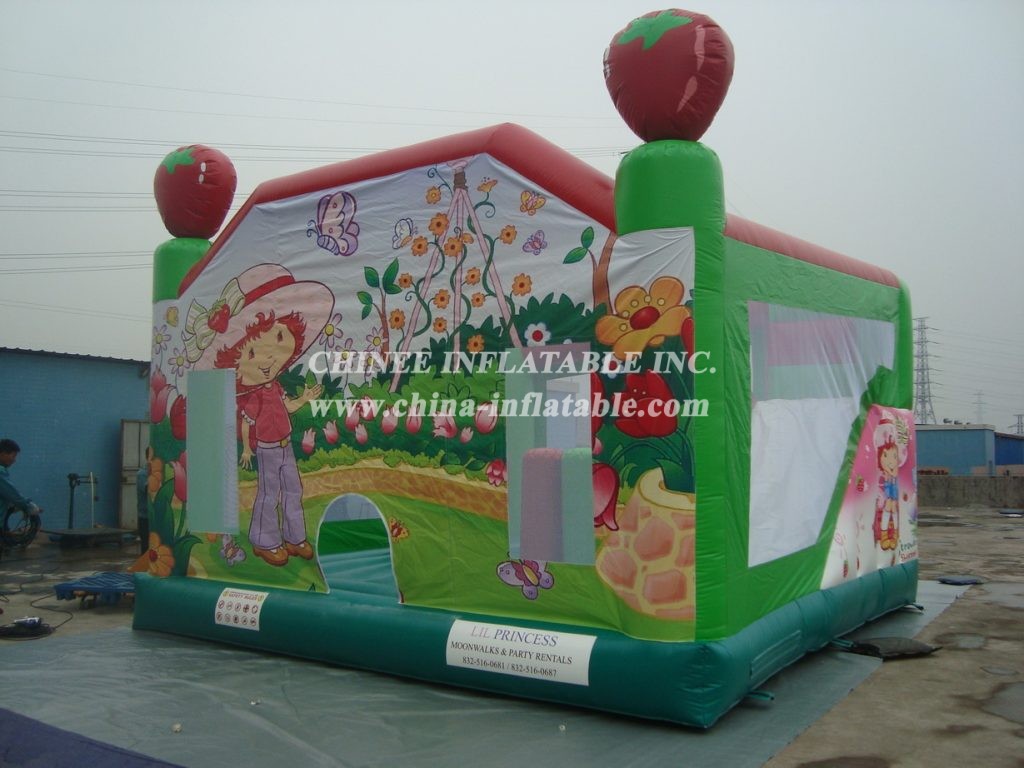 T2-549 Strawberry Shortcake Inflatable Bouncer