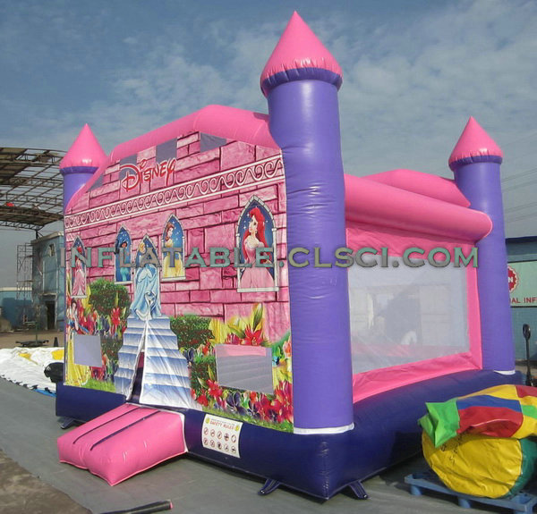 T2-683 Princess Inflatable Bouncers