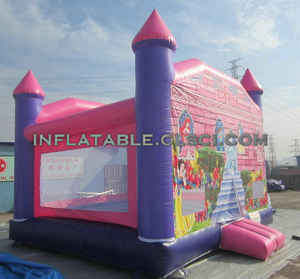 T2-683 Princess Inflatable Bouncers
