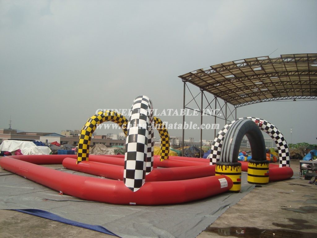 T11-916 Inflatable Race Track