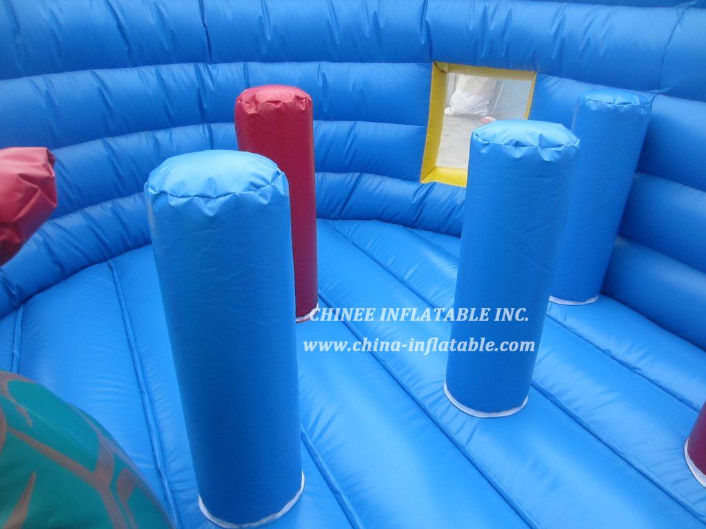 T8-1481 Pirates inflatable slide