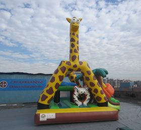 T2-3302 Giraffe inflatable combo