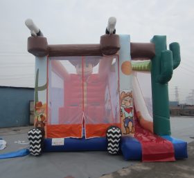 T2-3308 Western Cowboys bouncy castle