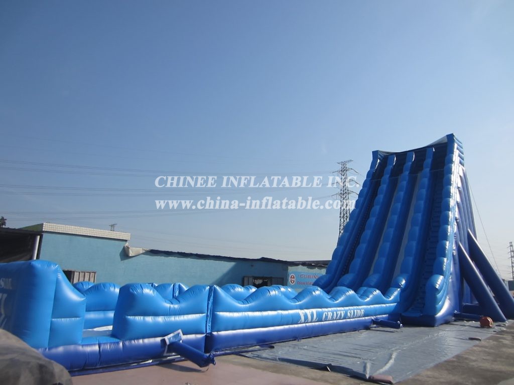 T8-1509 Commercial Giant Inflatable Slide With Water Pool for Adult