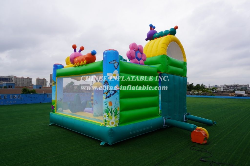 T2-3272 Busy bee theme inflatable combo