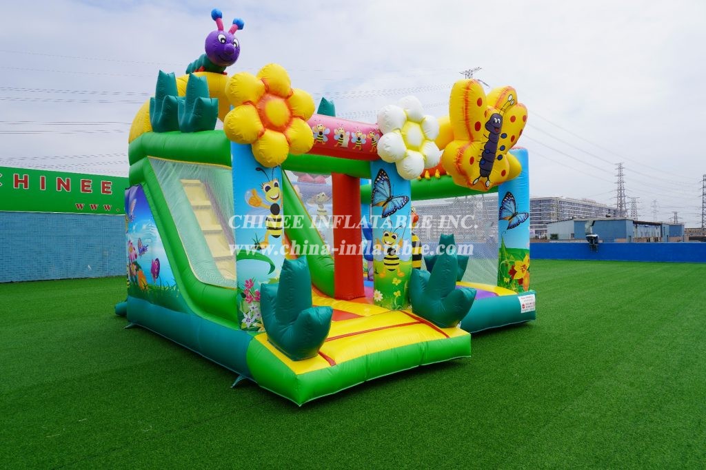 T2-3272 Busy bee theme inflatable combo