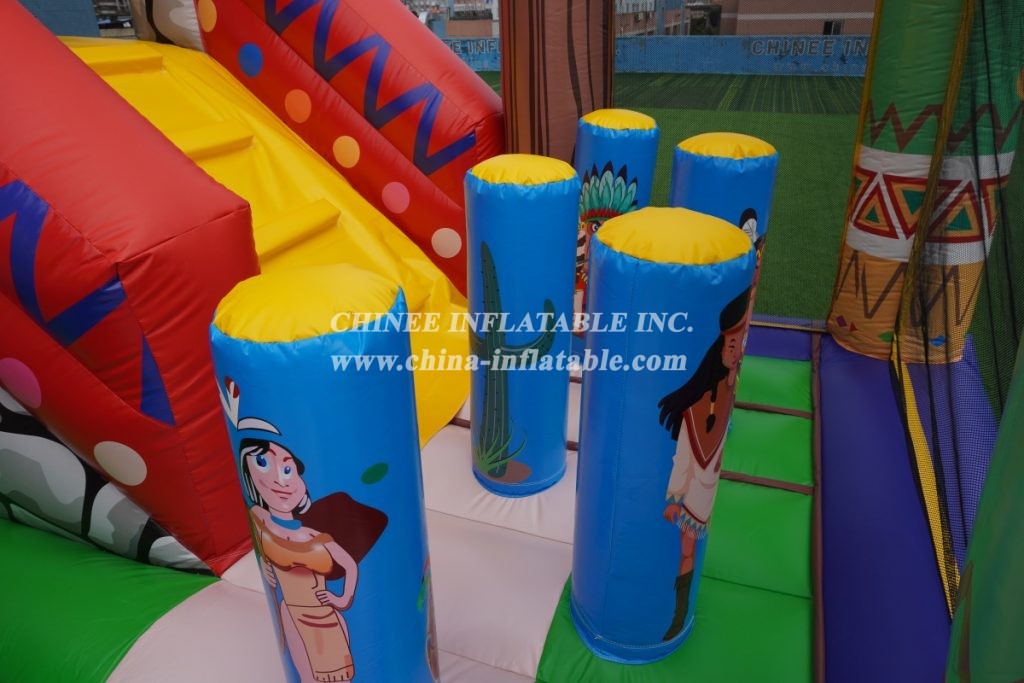 T6-501 Commercial inflatable bouncy castle party event for kids